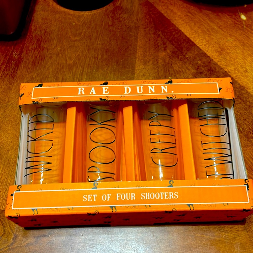 Rae Dunn shooter glasses
